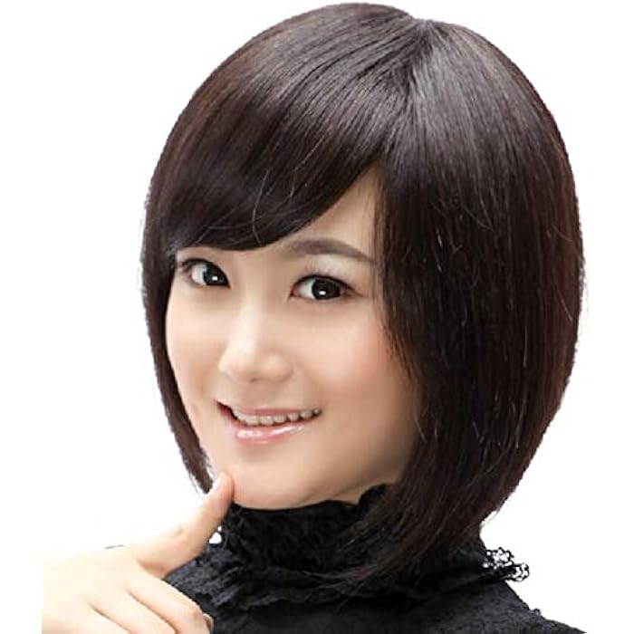 DILLARDS Wigs For Woman Short Wig Bobo Head Fashion Hairstyle (B091G7X759) - Image 3